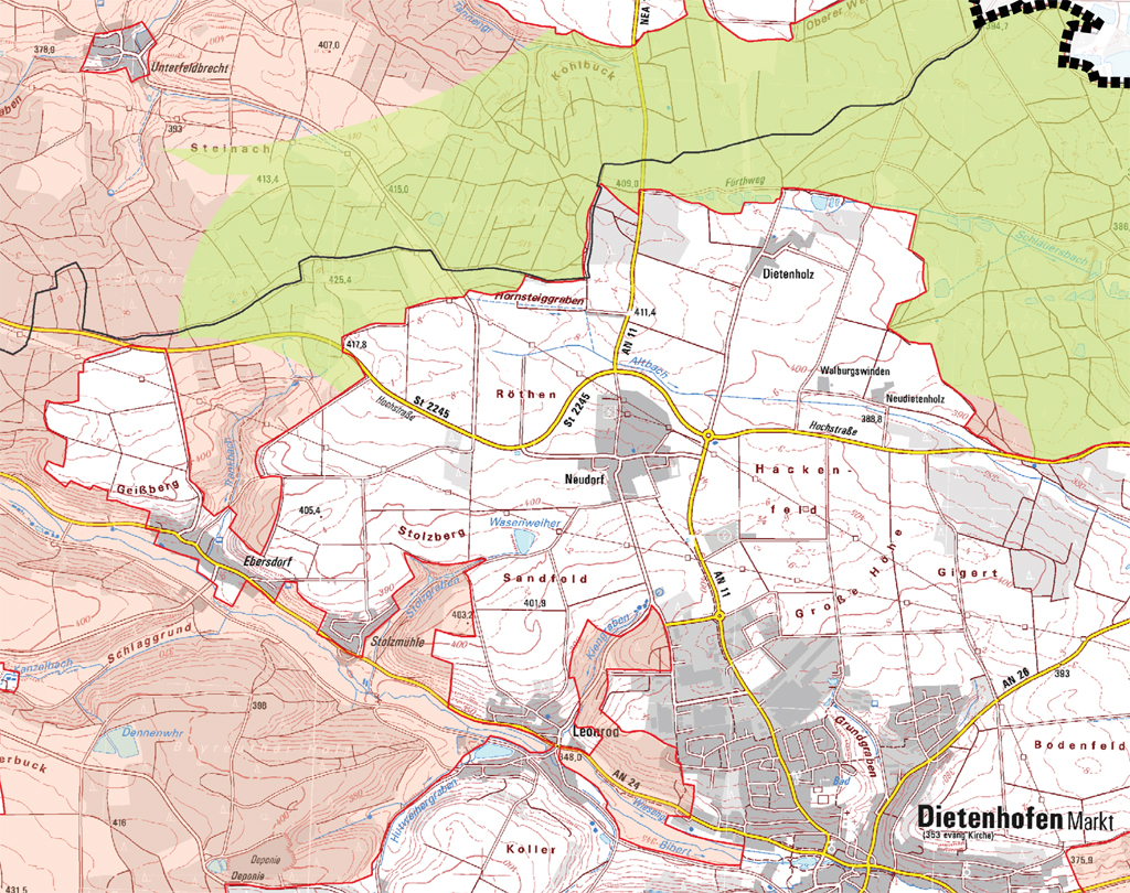 Zonierungskonzept Naturpark Frankenhöhe TEAM 4